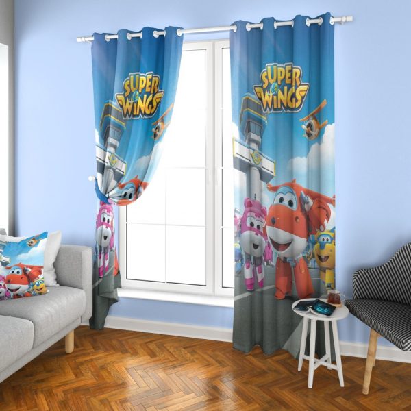 پرده چاپی طرح بال های فوق العاده DH1076