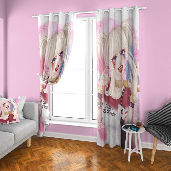 پرده چاپی طرح هارلی کویین DH1077