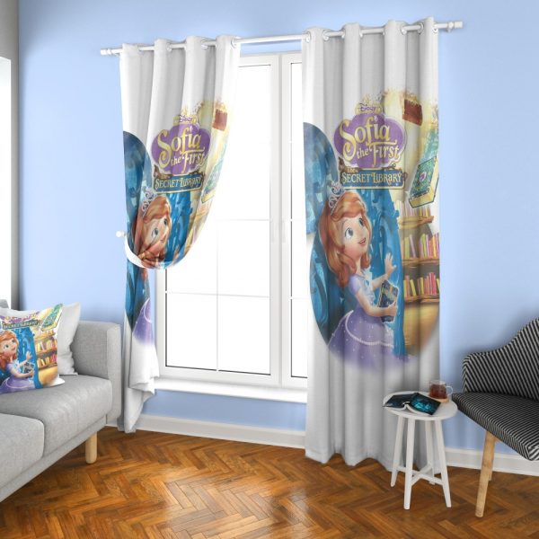 پرده چاپی طرح پرنسس سوفیا DH1078