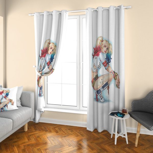 پرده چاپی طرح هارلی کویین DH1080