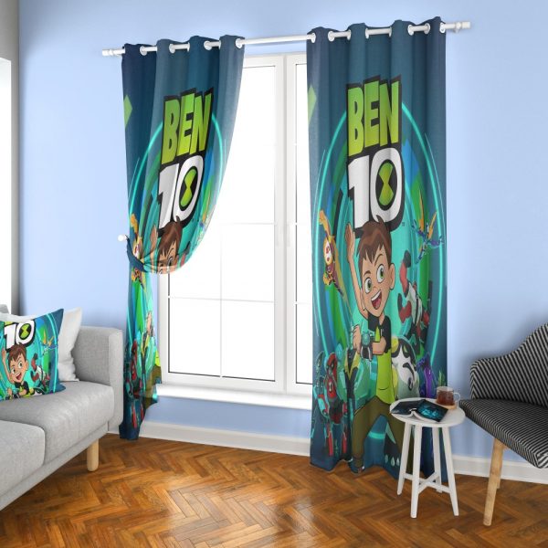 پرده چاپی طرح بن تن DH1081