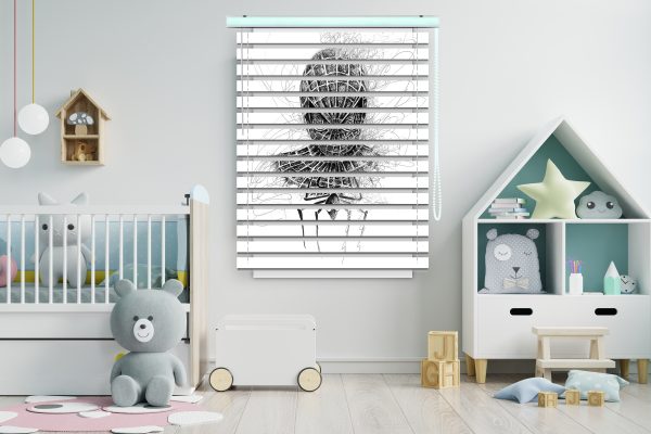 پرده زبرا طرح نقاشی مرد عنکبوتی کد Z1082