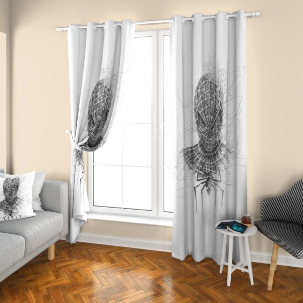 پرده چاپی طرح مرد عنکبوتی DH1082