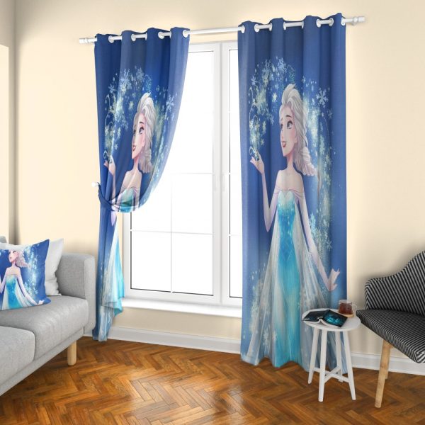 پرده چاپی طرح السا DH1083