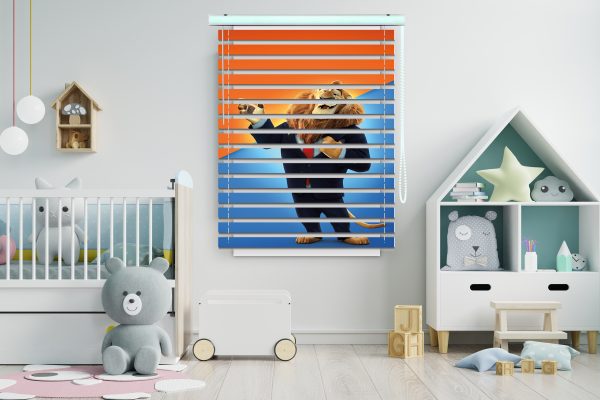 پرده زبرا طرح شیر زوتوپیا کد Z1085