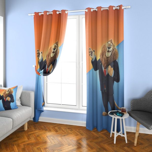 پرده چاپی طرح شهردار شیرشهر DH1085