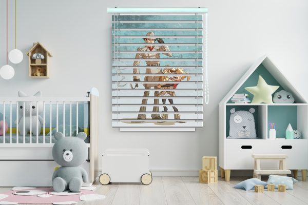 پرده زبرا طرح کارگاه گجت کد Z1088