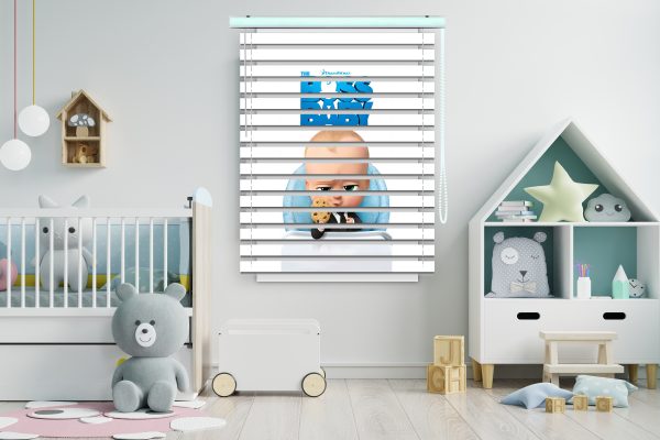 پرده زبرا طرح بچه رِئیس کد Z1091