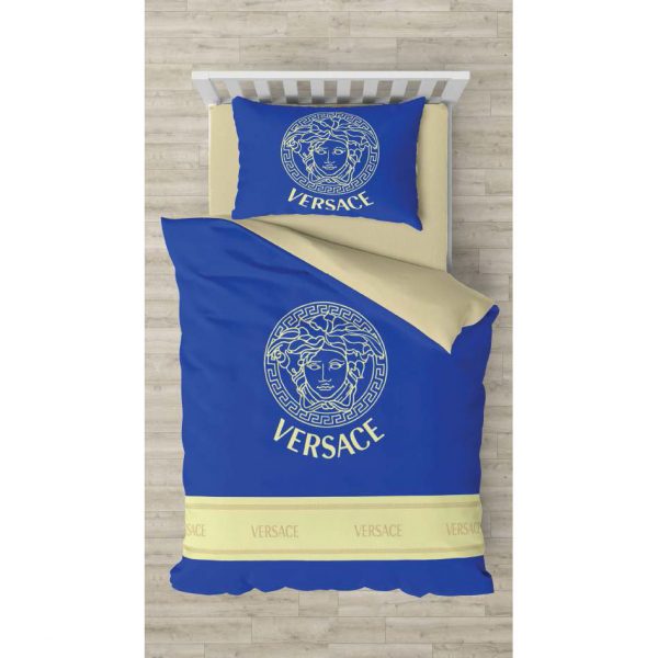 روتختی و ملحفه (یک نفره) طرح ورساچه کد 1091