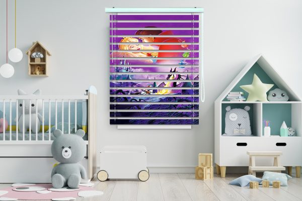 پرده زبرا طرح پرنسس کد Z1092