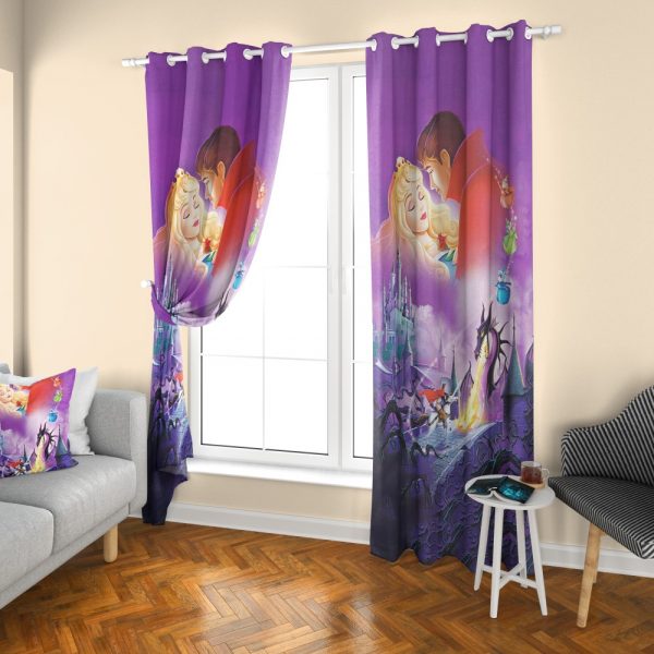 پرده چاپی طرح سیندرلا DH1092