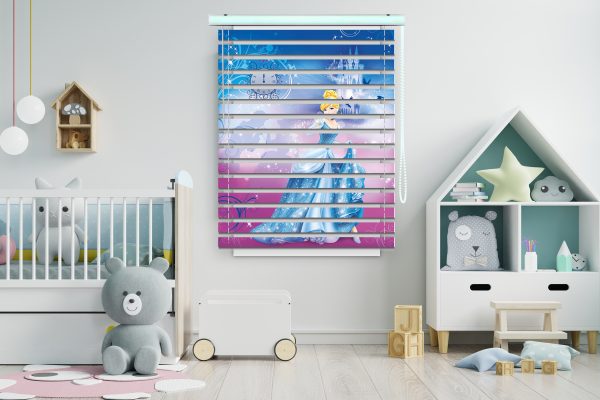 پرده زبرا طرح سیندرلا کد Z1093