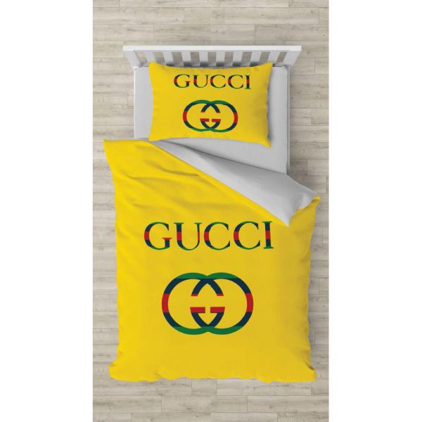 روتختی و ملحفه (یک نفره) طرح گوچی کد 1093