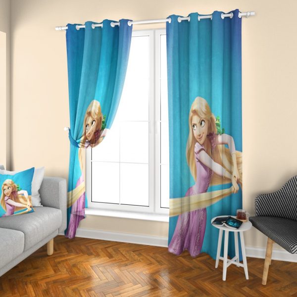 پرده چاپی طرح فروزن DH1096