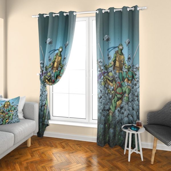 پرده چاپی طرح لاکپشت نینجا DH1098