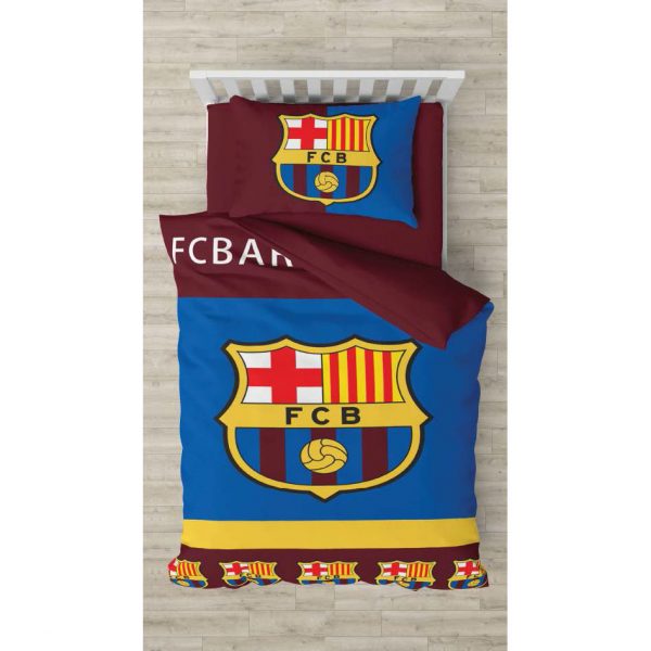 روتختی و ملحفه (یک نفره) طرح بارسلونا کد 1099