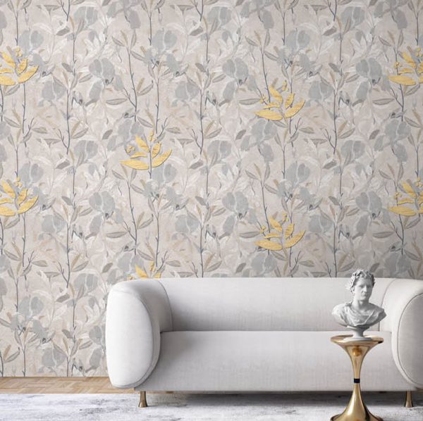 کاغذ دیواری طرح گل کد 40410