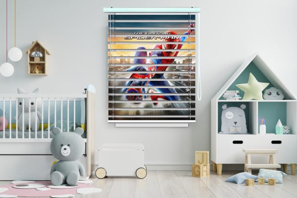 پرده زبرا طرح انیمیشن مرد عنکبوتی کد Z1100