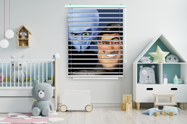 پرده زبرا طرح انیمیشن کله کدو کد Z1101