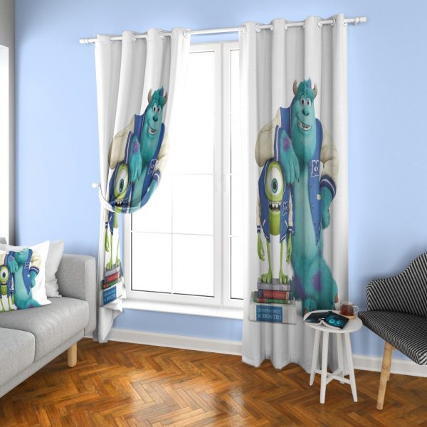 پرده چاپی طرح کمپانی هیولاها DH1105