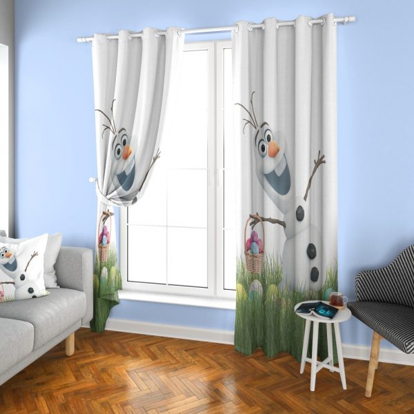 پرده چاپی طرح فروزن DH1108