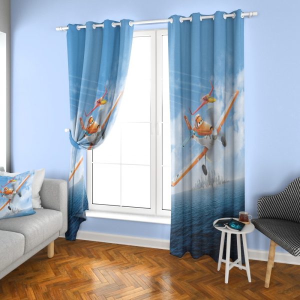 پرده چاپی طرح هواپیما DH1109