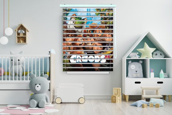 پرده زبرا طرح انیمیشن غارنشینان کد Z1113