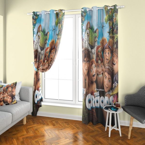 پرده چاپی طرح غارنشین‌ها DH1113