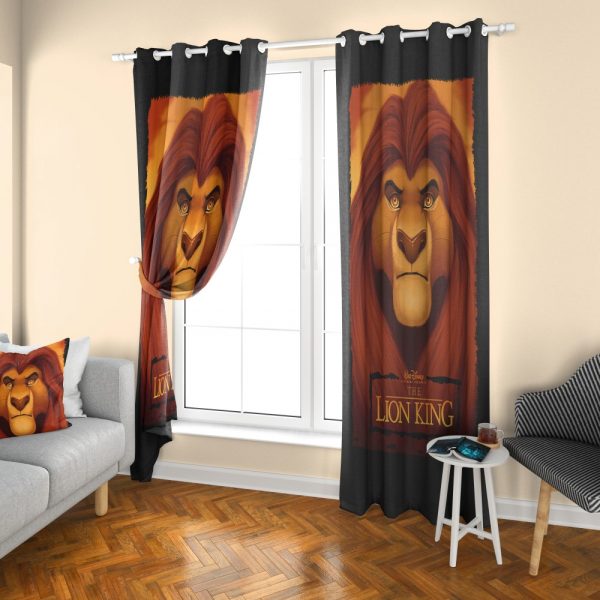 پرده چاپی طرح شیر شاه DH1114