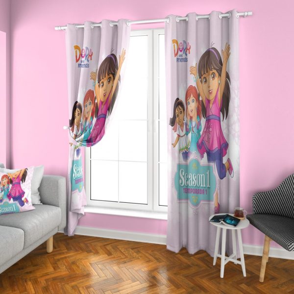 پرده چاپی طرح دورا DH1115