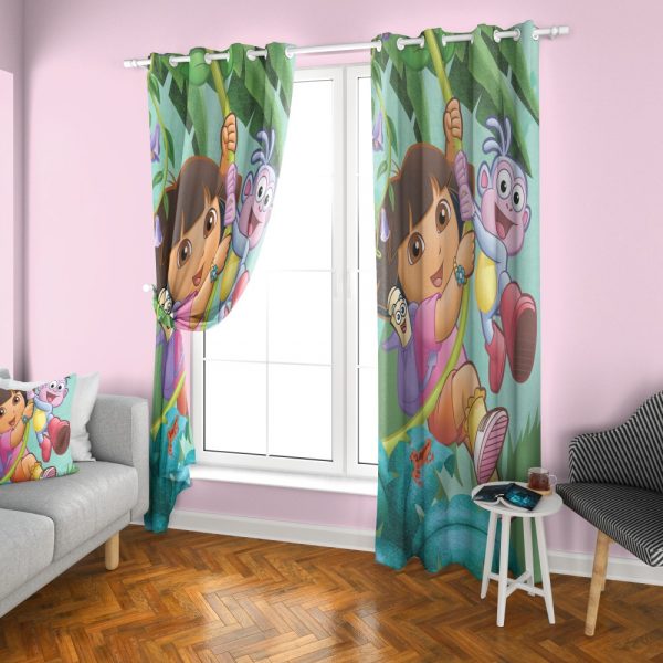 پرده چاپی طرح دورا DH1116