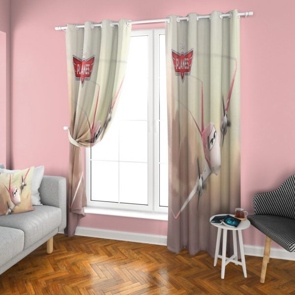 پرده چاپی طرح هواپیما DH1124