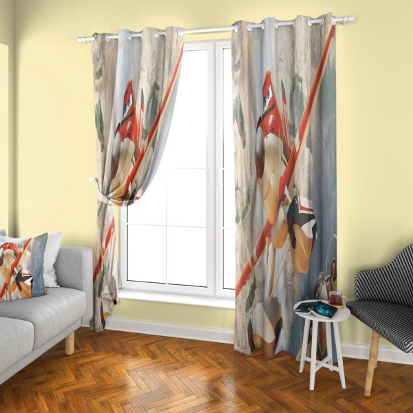 پرده چاپی طرح هواپیما DH1125