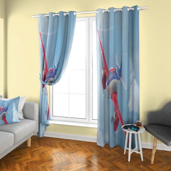 پرده چاپی طرح هواپیما DH1128