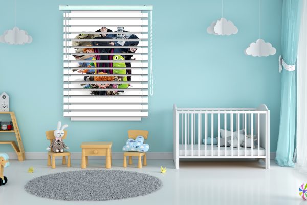 پرده زبرا طرح انیمیشن هتل ترانسیلوانیا کد Z1130