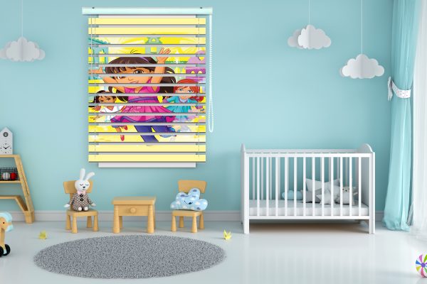 پرده زبرا طرح انیمیشن دورای مکتشف کد Z1132