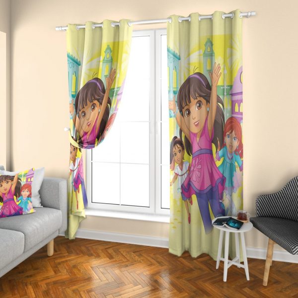 پرده چاپی طرح دورا DH1132