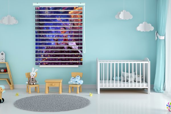 پرده زبرا طرح انیمیشن کوکو کد Z1136