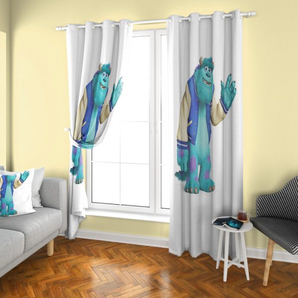 پرده چاپی طرح کارخانه‌هیولاها DH1137