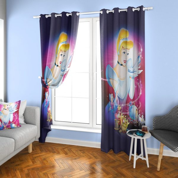 پرده چاپی طرح سیندرلا DH1139