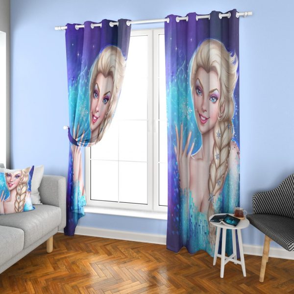 پرده چاپی طرح السا DH1149