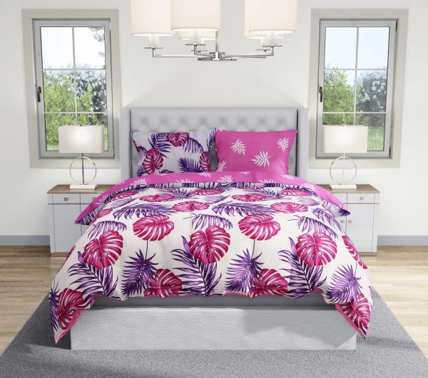 روتختی و ملحفه (دو نفره) طرح هاوایی کد 115-Hawaii-A