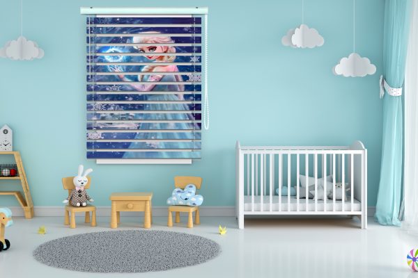 پرده زبرا طرح انیمیشن فروزن کد Z1151