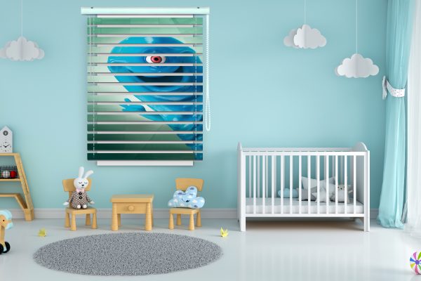 پرده زبرا طرح هیولا کد Z1156