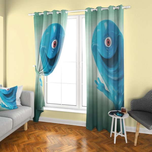 پرده چاپی طرح هتل ترانسیلوانیا DH1156