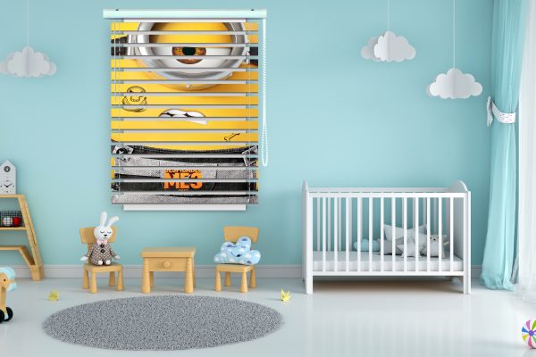 پرده زبرا طرح مینیون کد Z1157