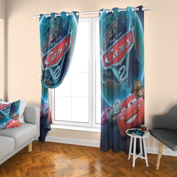 پرده چاپی طرح ماشین‌ها DH1160