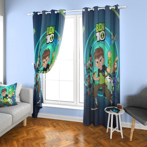 پرده چاپی طرح بن تن DH1163