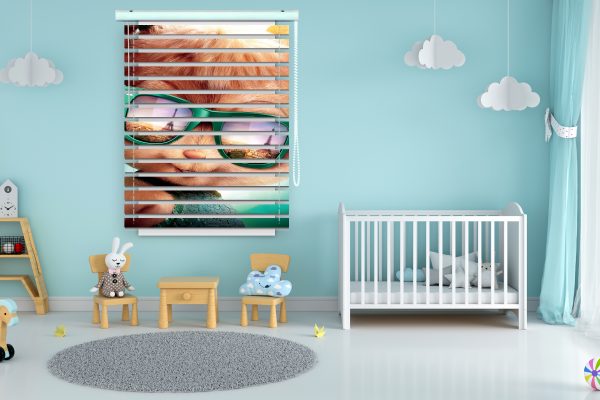 پرده زبرا طرح انیمیشن آلوین و سنجاب ها کد Z1165