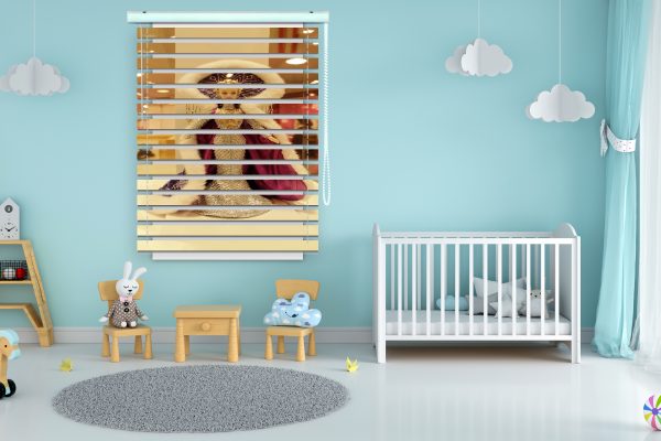 پرده زبرا طرح عروسک کد Z1167